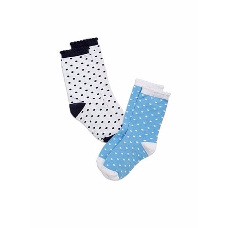 Girls Spotted Socks - Pack of 2