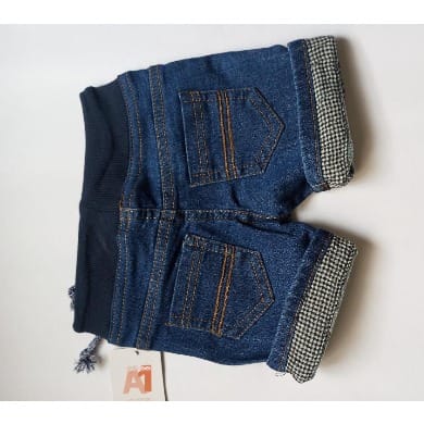 Baby Boy's Short Jeans - Blue