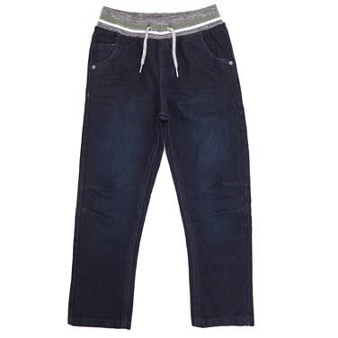 Rib Waist Denim For Boys