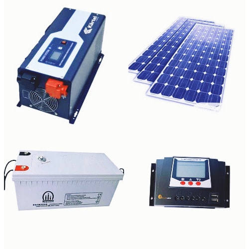 1.5kva 12v Inverter Solar System Combo