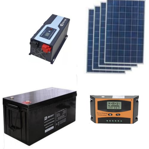 1.5kva 12v System Inverter+ Solar Package
