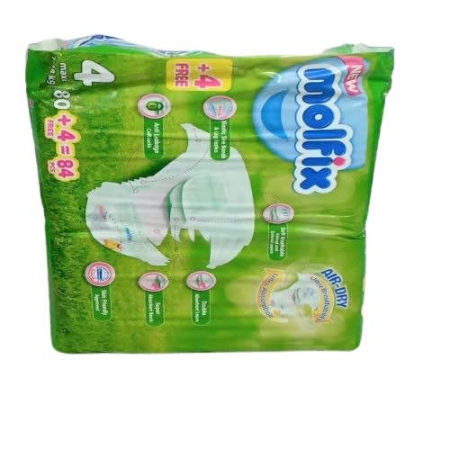Air - Dry Ultra Breathability & Absorption 4 - Maxi - 7 - 18kg - 80 + 4 = 84