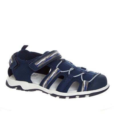 Boys Fisherman Sandals- Navy
