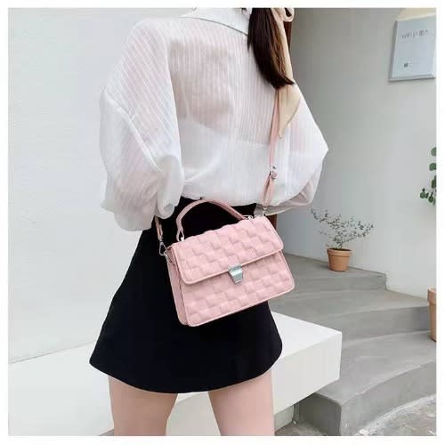 Premium Quality Ladies Crossbody Hand Bag- Prink