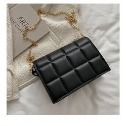 Ladies Crossbody Hand Bag- Black