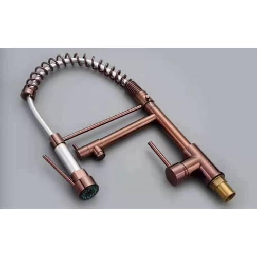 Ltb Antiru Alton Leo New Single Lever Double Kitchen Faucet - Brown