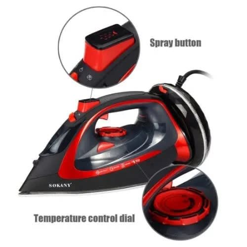 Cordless Rechargeable Steam Iron - 2400W