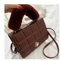 Ladies Crossbody Hand Bag- Br0wn
