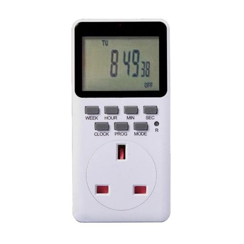Digital Socket Timer Plug With Big Lcd