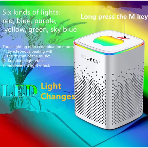Bluetooth Stereo Speaker Apple Logo