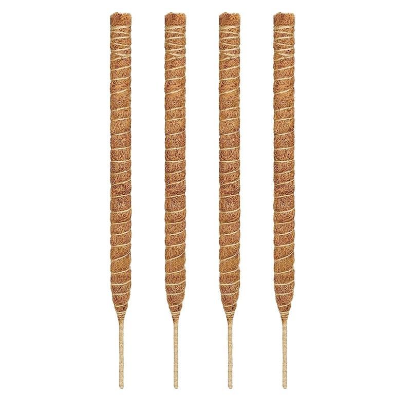 Plant Support Moss Pole Coir Climbing Stakes Bendable