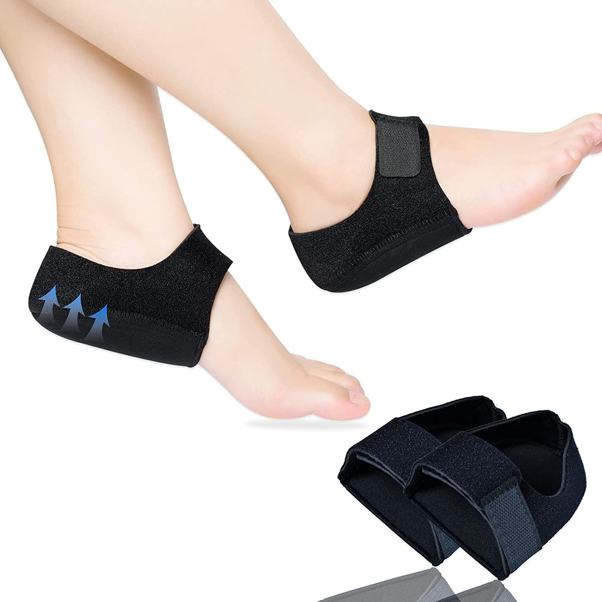 Heel Cups Heel Cushion Pads Relief Pain Plantar Fasciitis