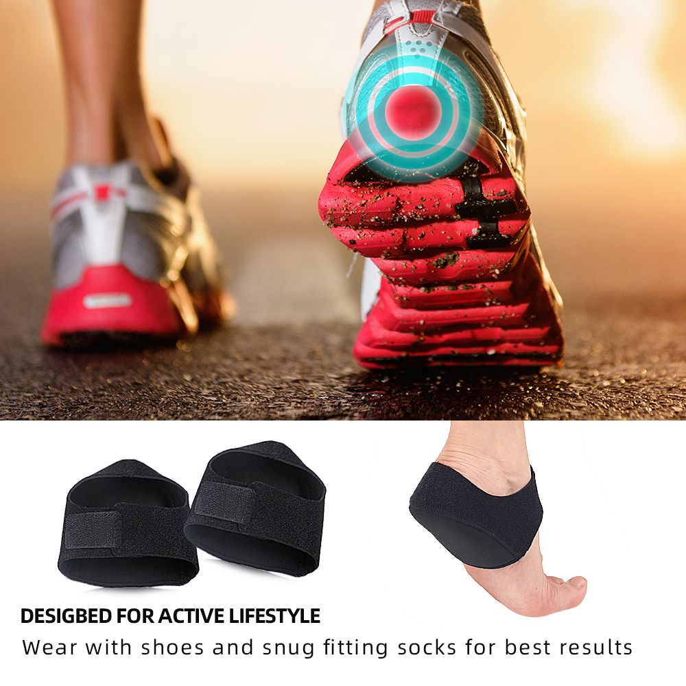 Heel Cups Heel Cushion Pads Relief Pain Plantar Fasciitis