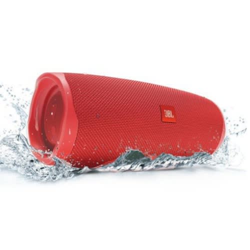 Charge 4 Portable Bluetooth Speaker - 20 Hours Playtime & 7500mAh Power Bank - Red