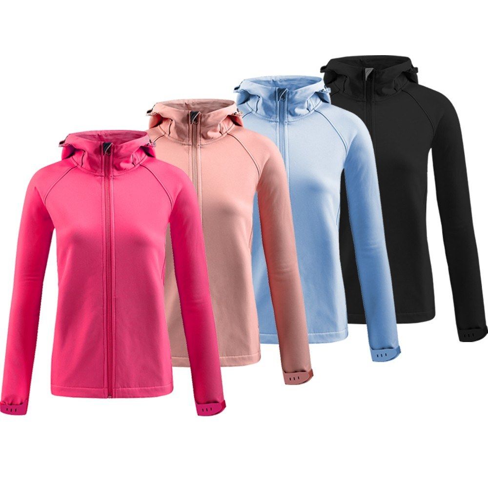 Women Windproof Jacket Warm Antistatic Waterproof Hooded