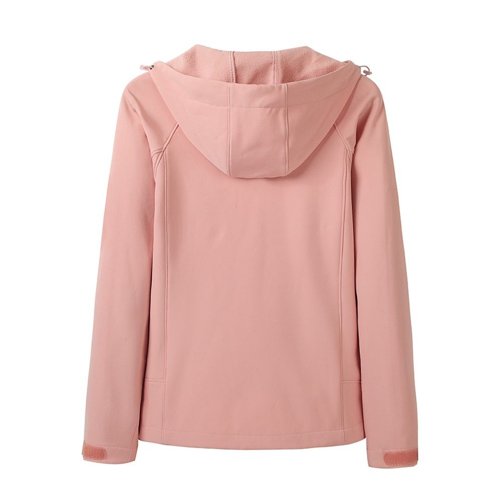 Women Windproof Jacket Warm Antistatic Waterproof Hooded