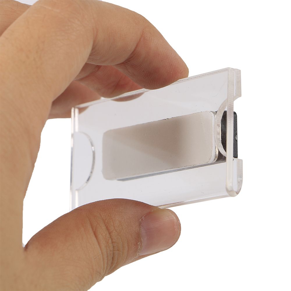 1pc Pin Or Magnet Acrylic Plastic Name Id Badge Cl