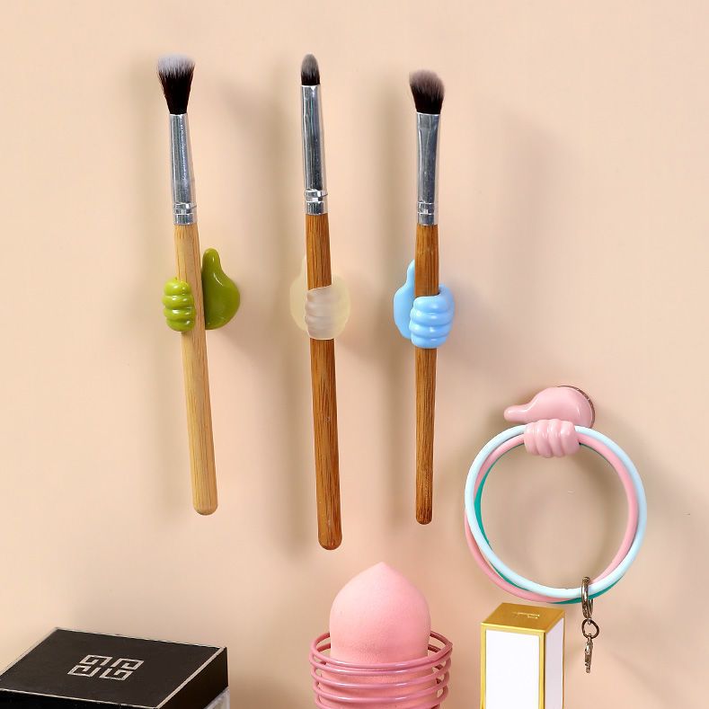 Ins Super Hot Cute Multi-purpose Data Line Kitchen Garden Bedroom Hook (10 Pieces Of Mixed Color)