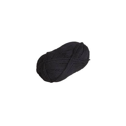 KNITTING/ CROTCHET WOOL AND YARN (BLACK)- 16 PIECES