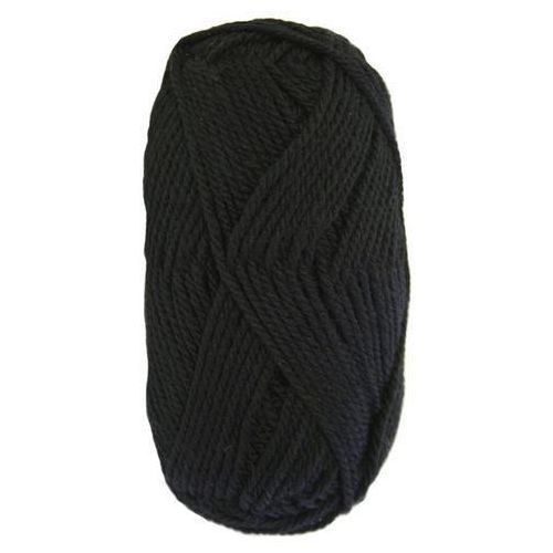 KNITTING/ CROTCHET WOOL AND YARN (BLACK)- 16 PIECES