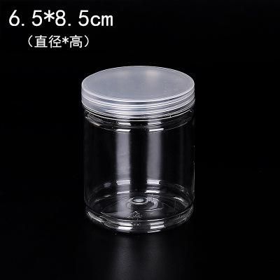 Clear Empty Plastic Container Transparency Cover Kitchen Storage Rangment Food Sealed Can Chili Sauce Tea Honey Bottle