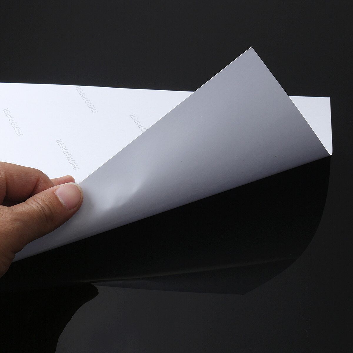 A4 100 Sheets Inkjet Laser Waterproof Sticker Adhesive Glossy Photo Print Paper 115g