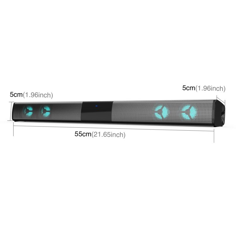 RGB Colorful Light Bluetooth Speaker BS-28E