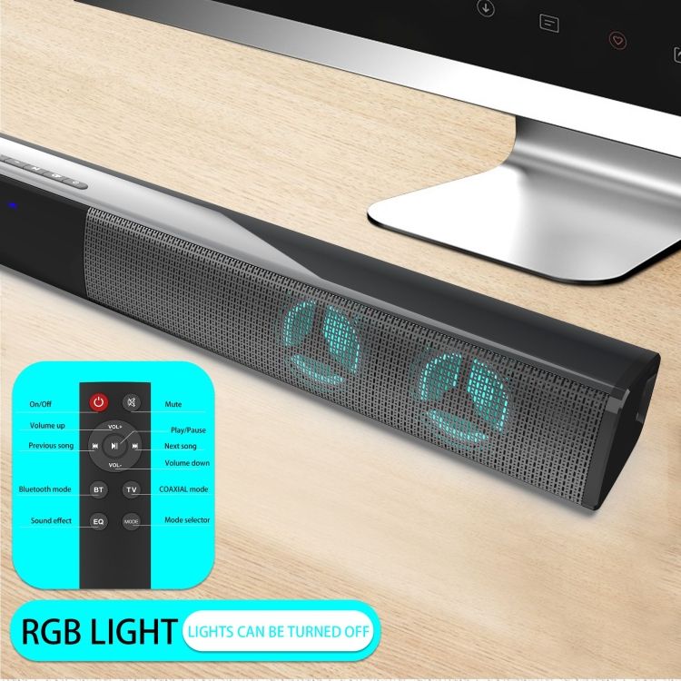 RGB Colorful Light Bluetooth Speaker BS-28E