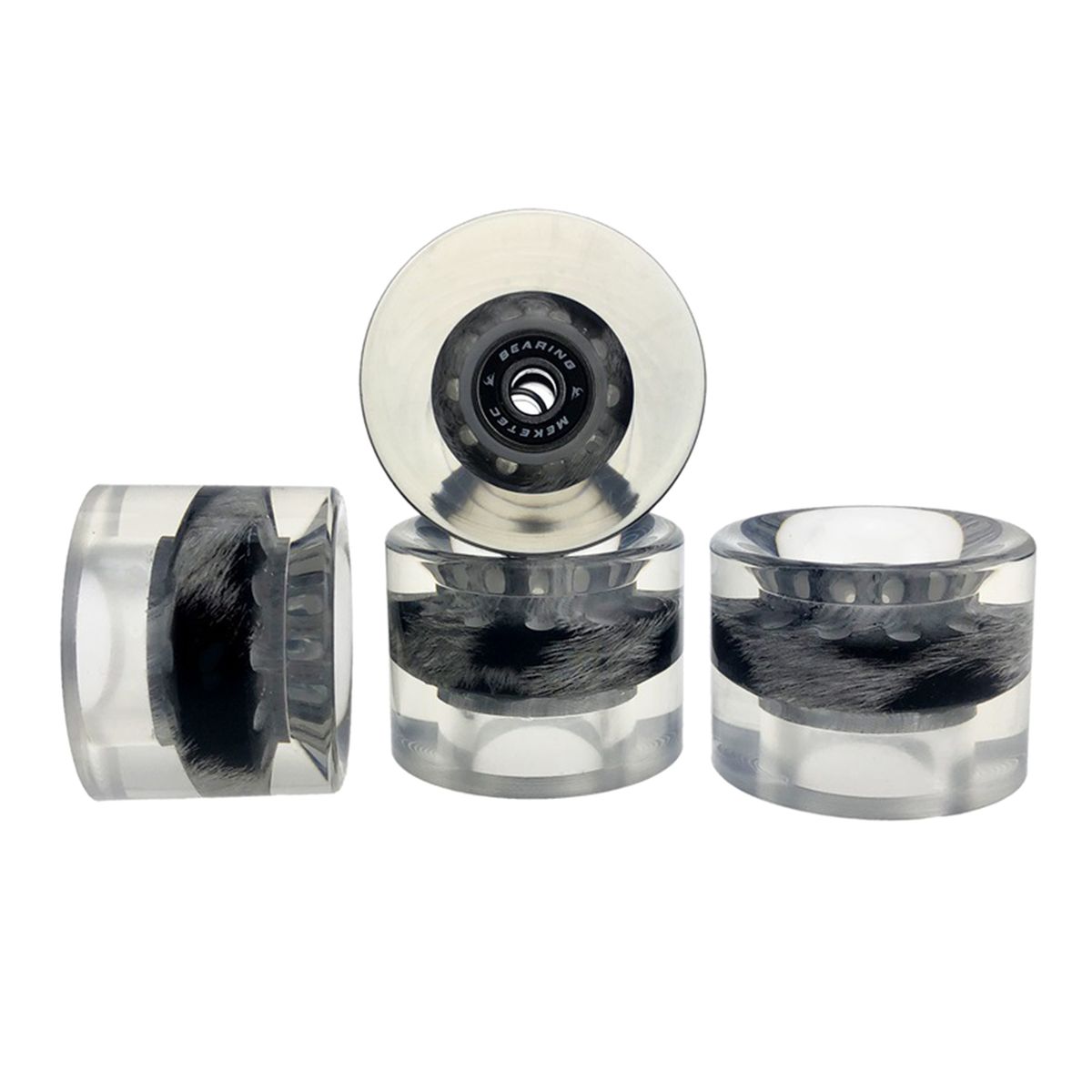 4pcs Durable 80A Skateboard Wheels Replacement Longboard