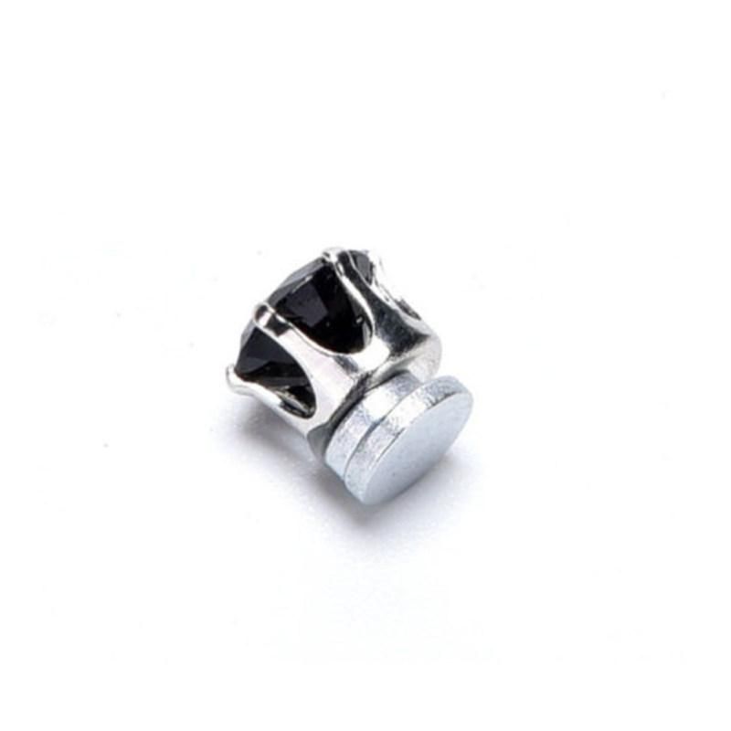 1 Pair Men Women Hot Popular Clip No Piercing Magnet-White