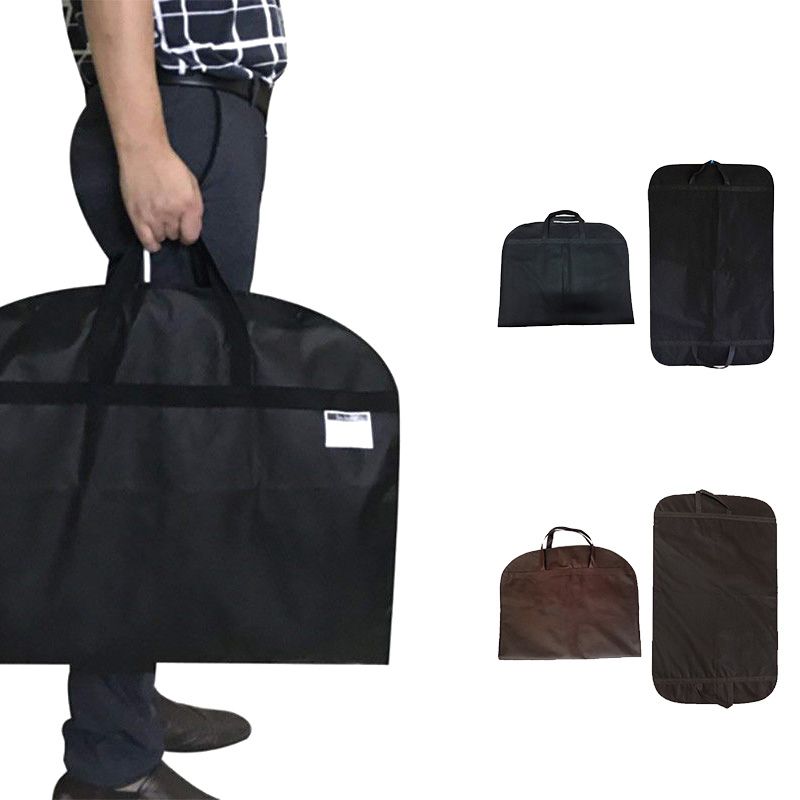 Practical Suit Carrier Garment Bag Dustproof Cover Gusseted