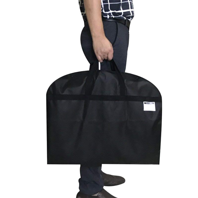 Practical Suit Carrier Garment Bag Dustproof Cover Gusseted