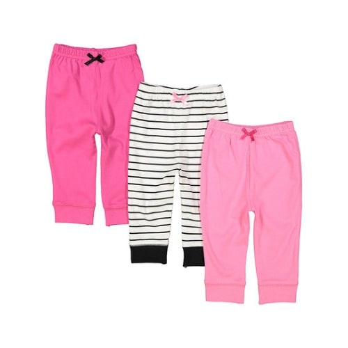 set of 3 baby girl joggers
