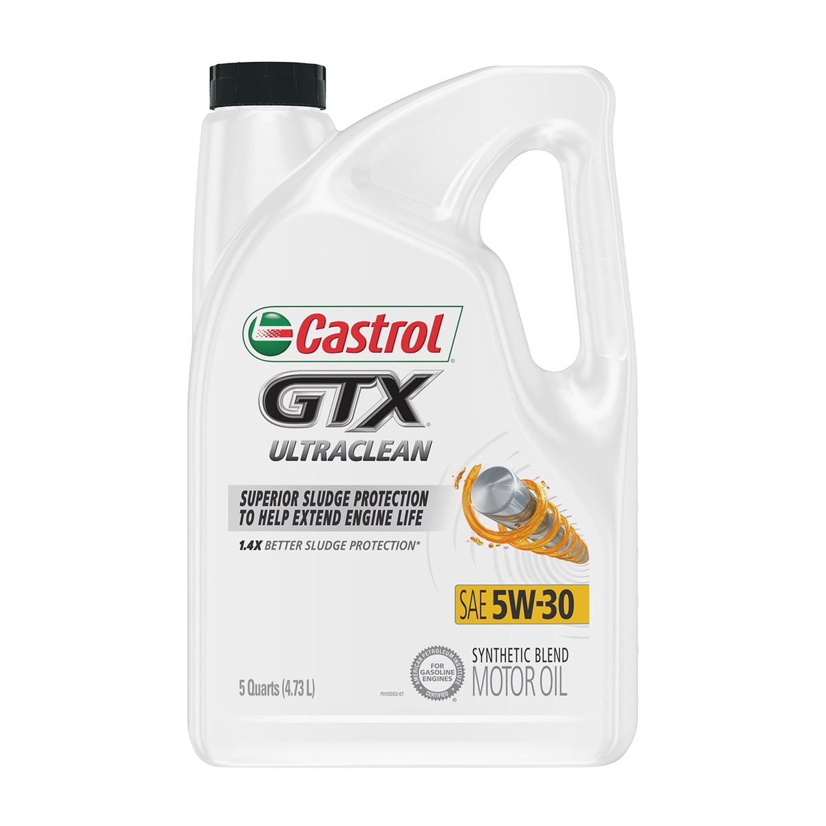 SAE 5W-30 GTX ULTRACLEAN SYNTHETIC BLEND MOTOR OIL 5 LITERS