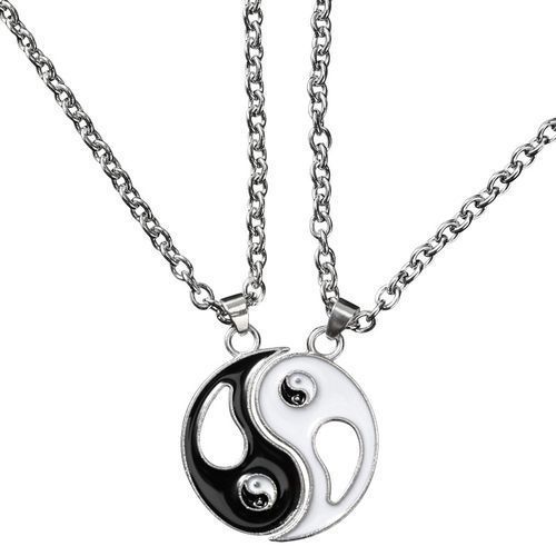 2 In 1 Couples/friendship Necklaces