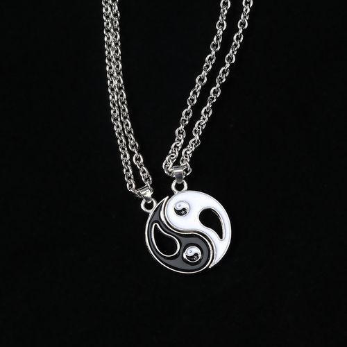 2 In 1 Couples/friendship Necklaces