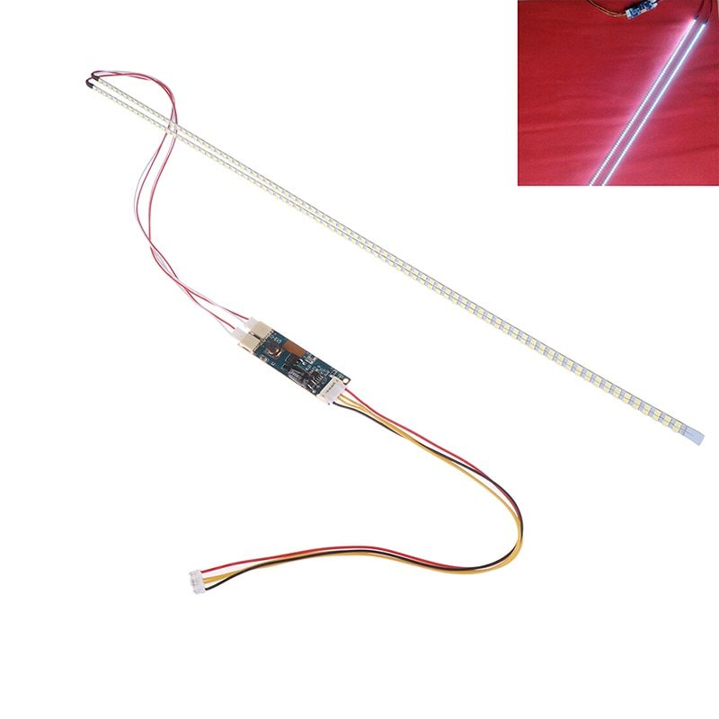 1sET 490mm 2 LED Lamp Bar Backlight Strip Kit LED Strip Light Update CCFL LCD Screen To Monitor----