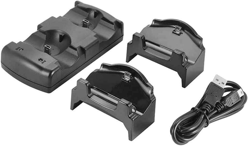 Controller Charger Charging Station Dock Stand For PS4 PS3