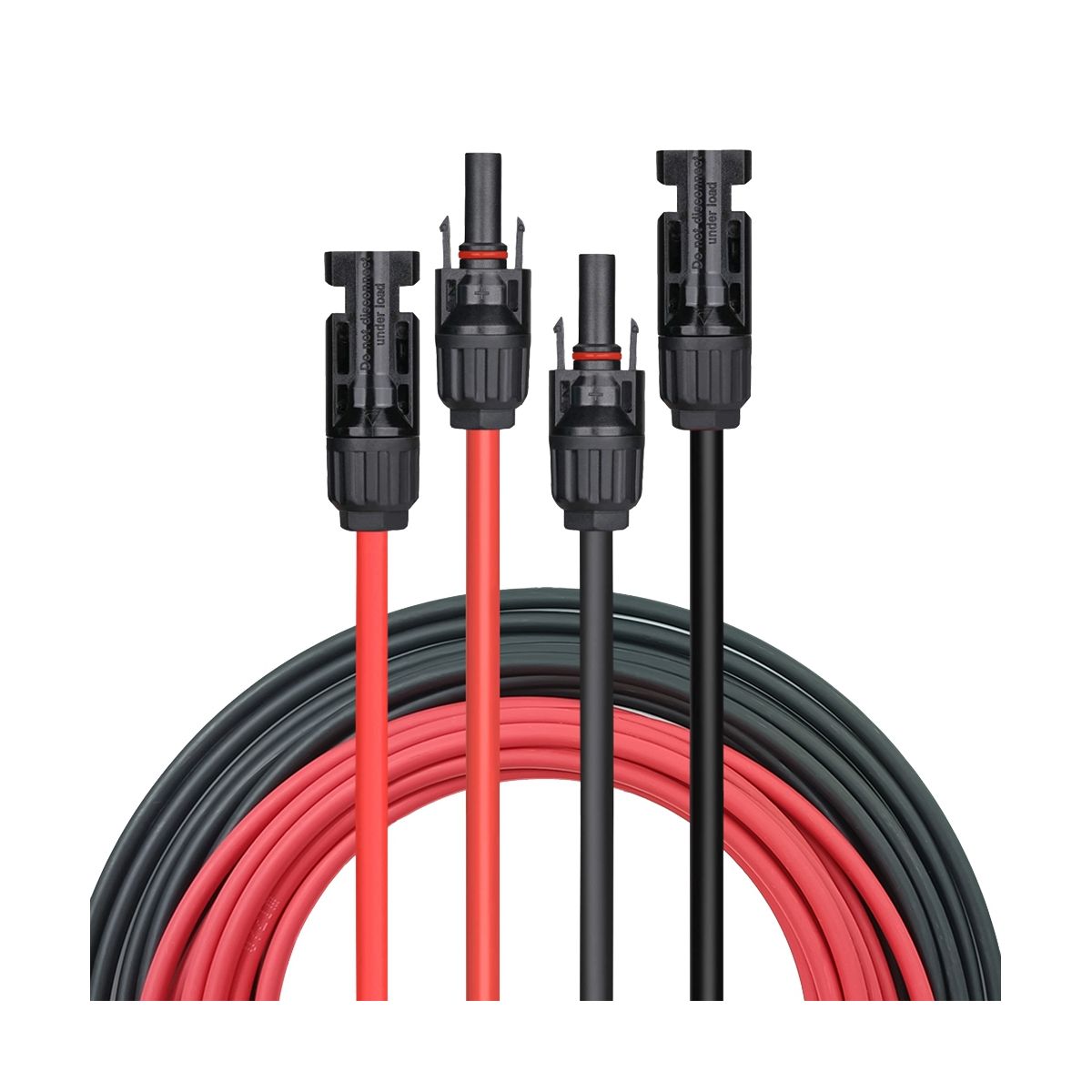 Solar Extension Cable Wire Black + Red 12AWG(4mm²) with