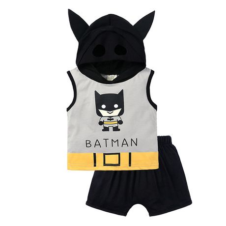 New 2in1 Toddler Batman Hooded Vest (6-12Month Old)