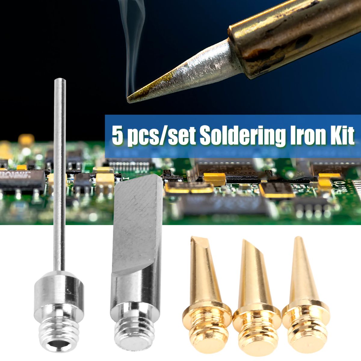 5 Pcs/set Gas Soldering Iron Kit Electric Foam Cutter
