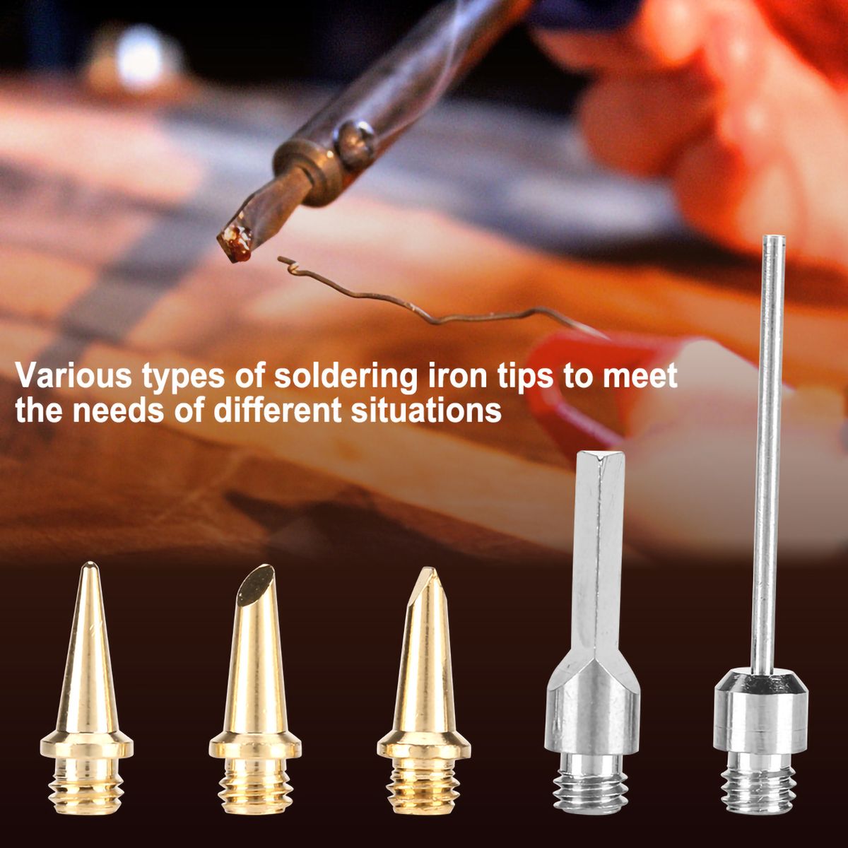 5 Pcs/set Gas Soldering Iron Kit Electric Foam Cutter