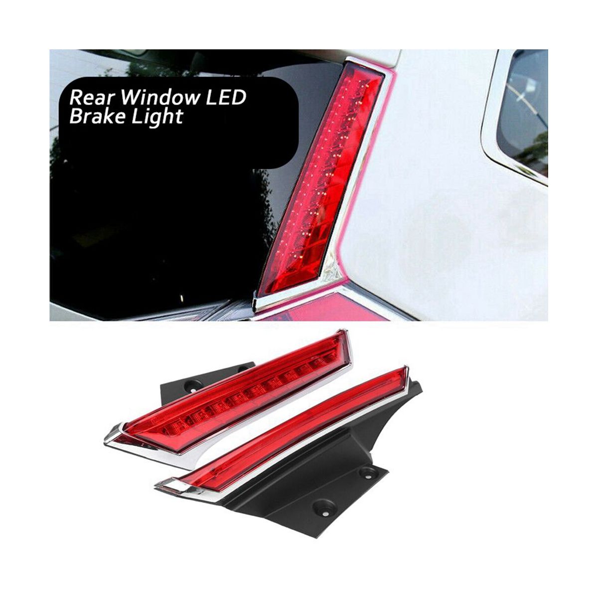 Rear Window Column Light Brake Light Rear Tail Light Without Steering Function Car for Nissan Kizashi Rogue 2014-2019