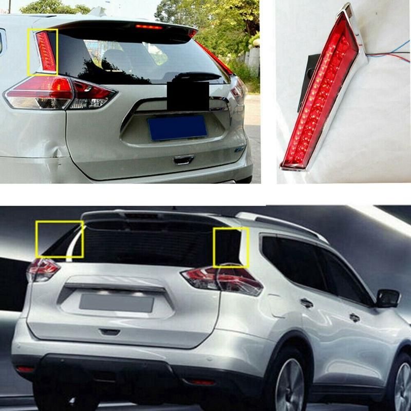 Rear Window Column Light Brake Light Rear Tail Light Without Steering Function Car for Nissan Kizashi Rogue 2014-2019