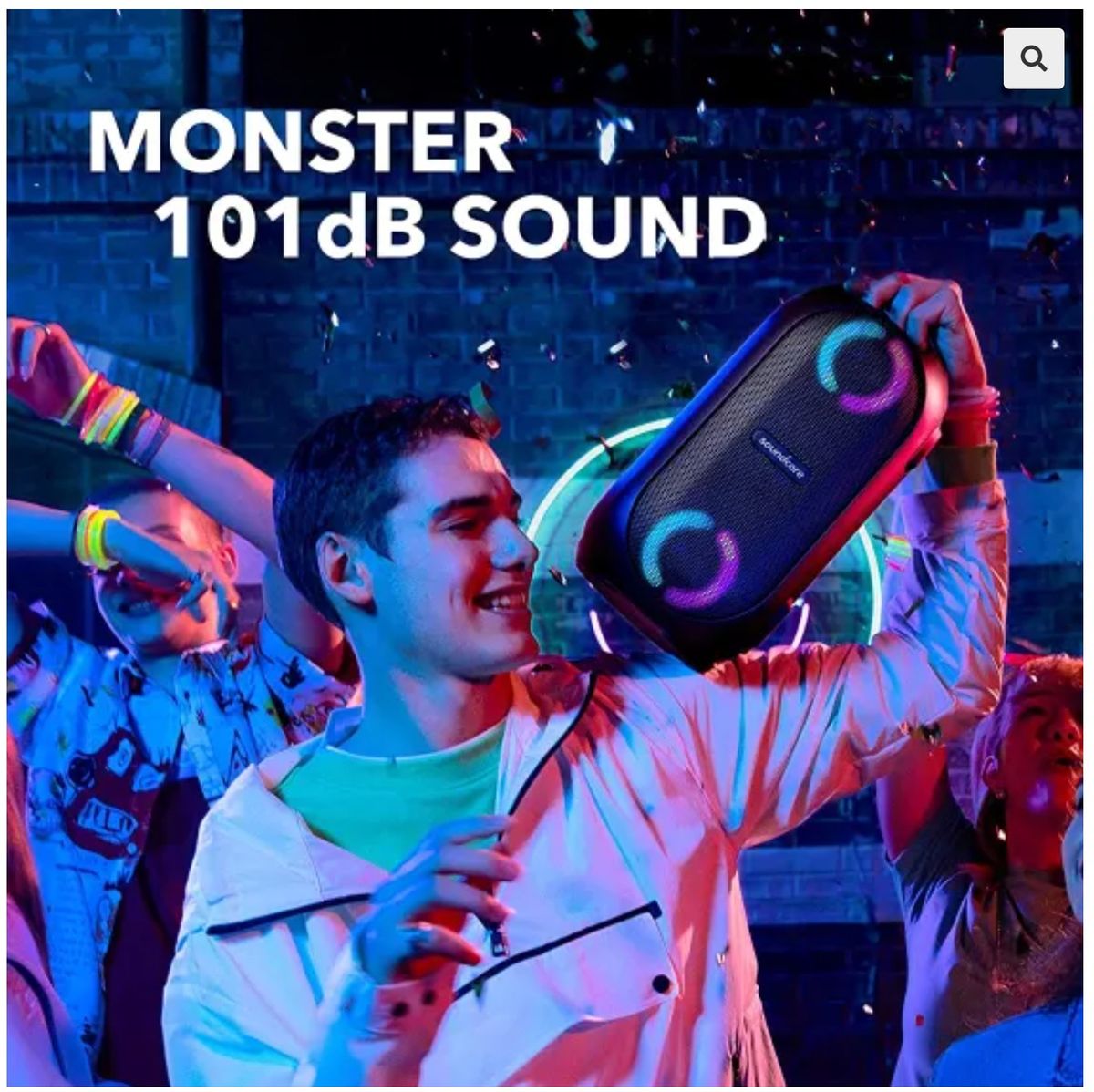 Soundcore Rave PartyCast Speaker 80W IPX7 18-Hour Playtime