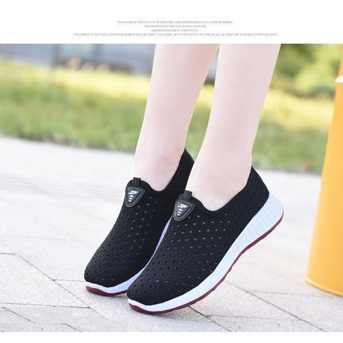Big Size Men Leather Casual Loafers Driving Shoes-black
