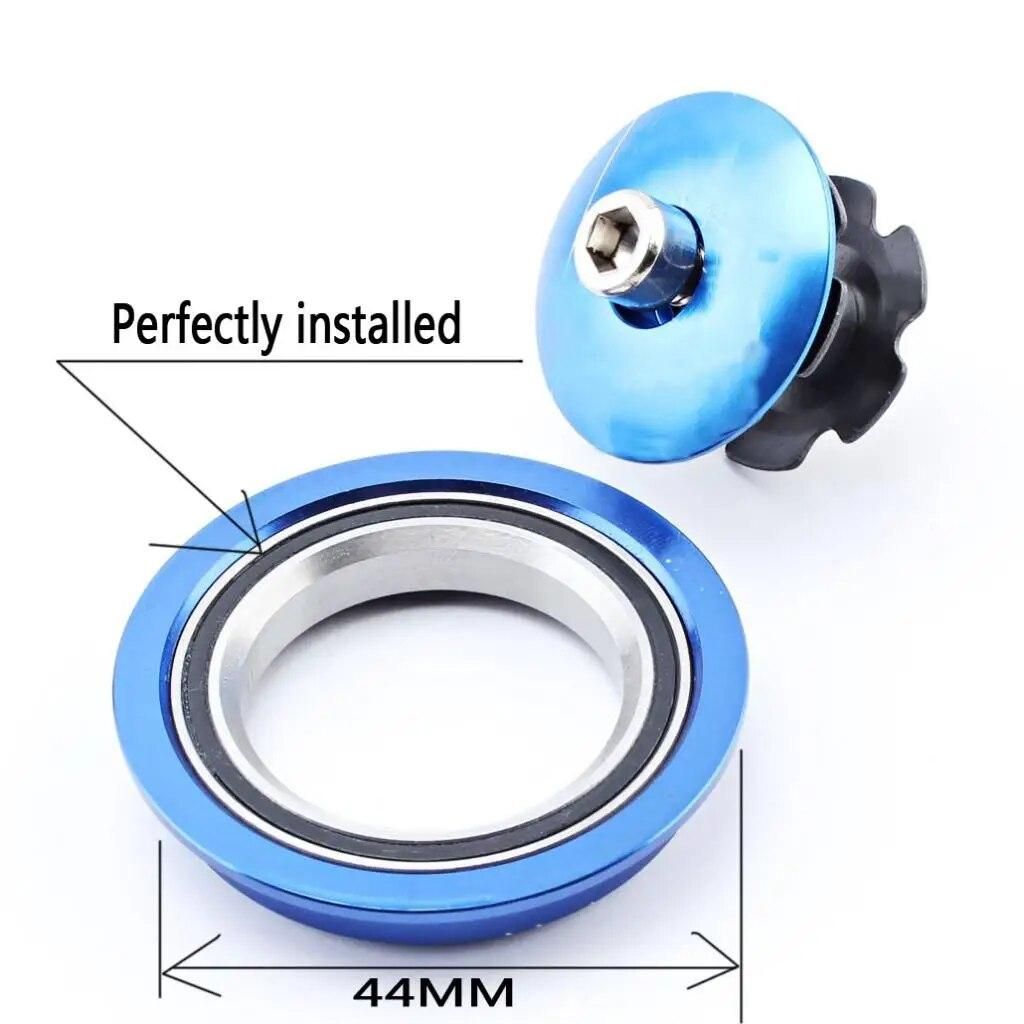 2Pcs Steel Bicycle Headset Bearings Replacement for 44mm Bike Headset Bearing Parts