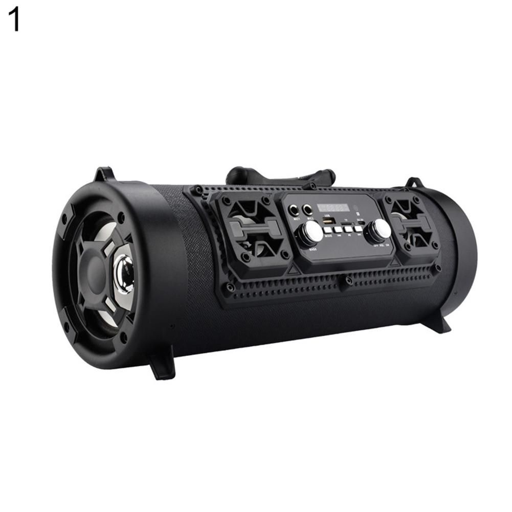 Outdoor Portable Wireless Bluetooth-compatible Speaker-Black