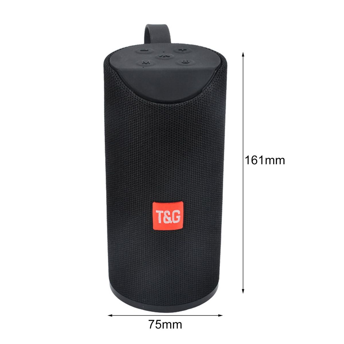 TG113 Outdoor Portable Column Wireless-Black