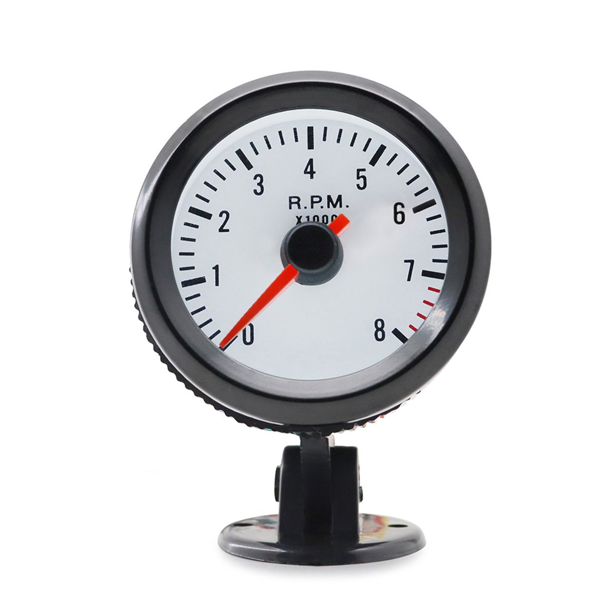 Tachometer Tach Gauge With Black Holder Cup For Auto Car 2''